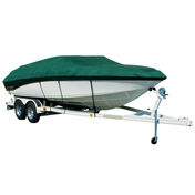 Exact Fit Covermate Sharkskin Boat Cover For CORRECT CRAFT SKI NAUTIQUE COVERS PLATFORM w/BOW CUTOUT FOR TRAILER STOP