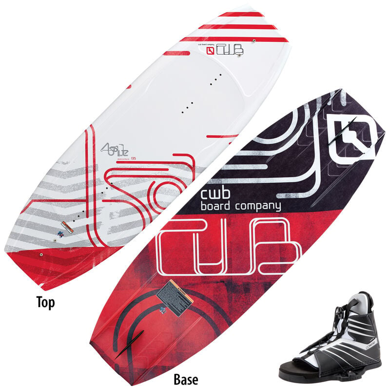 CWB Absolute 135 Wakeboard With Hale Bindings image number 1