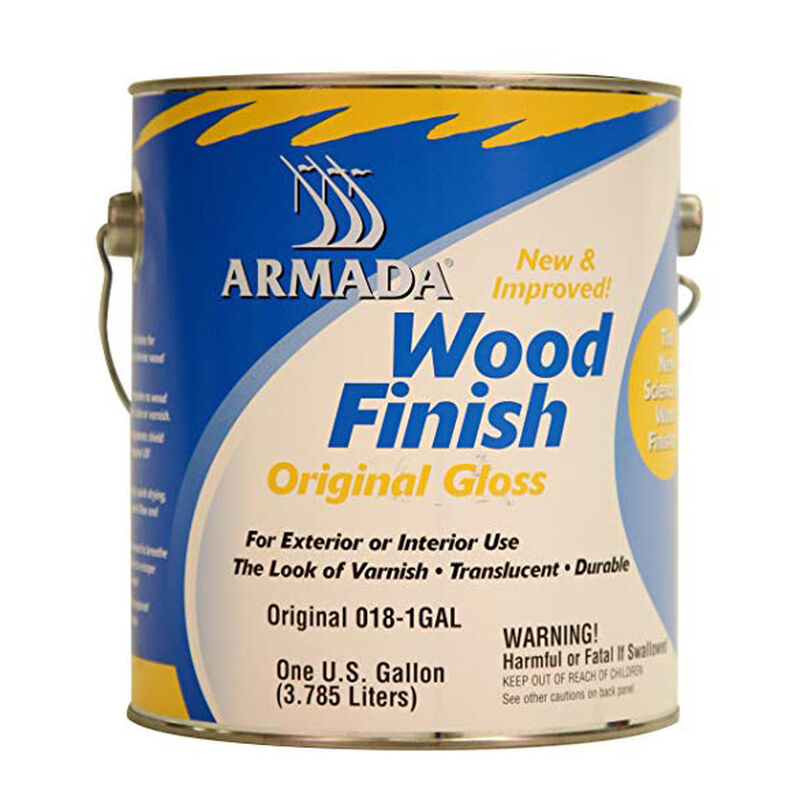 Blue Water Armada Original Wood Finish, Gallon image number 3