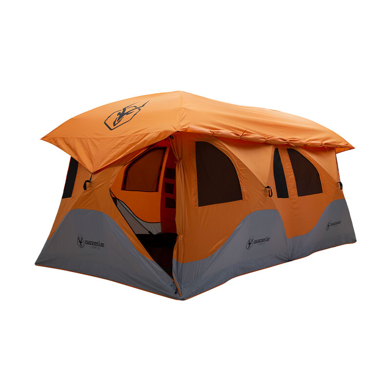 Gazelle Tents T8 Hub Tent, Sunset Orange image number 4