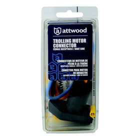 Attwood Trolling Motor Connector, Female Receptacle