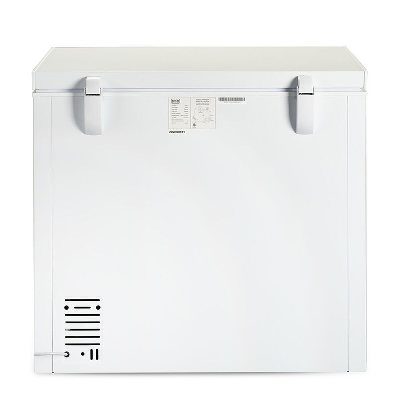 Black+Decker 7.0 cu. ft. Chest Freezer, White image number 3