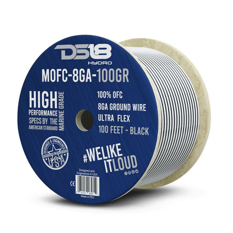 DS18 MOFC8GA100G 8-Ga. Marine Tinned OFC Ground Wire, 100' image number 2
