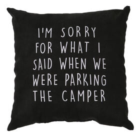 Sorry Pillow, 16" x 16"