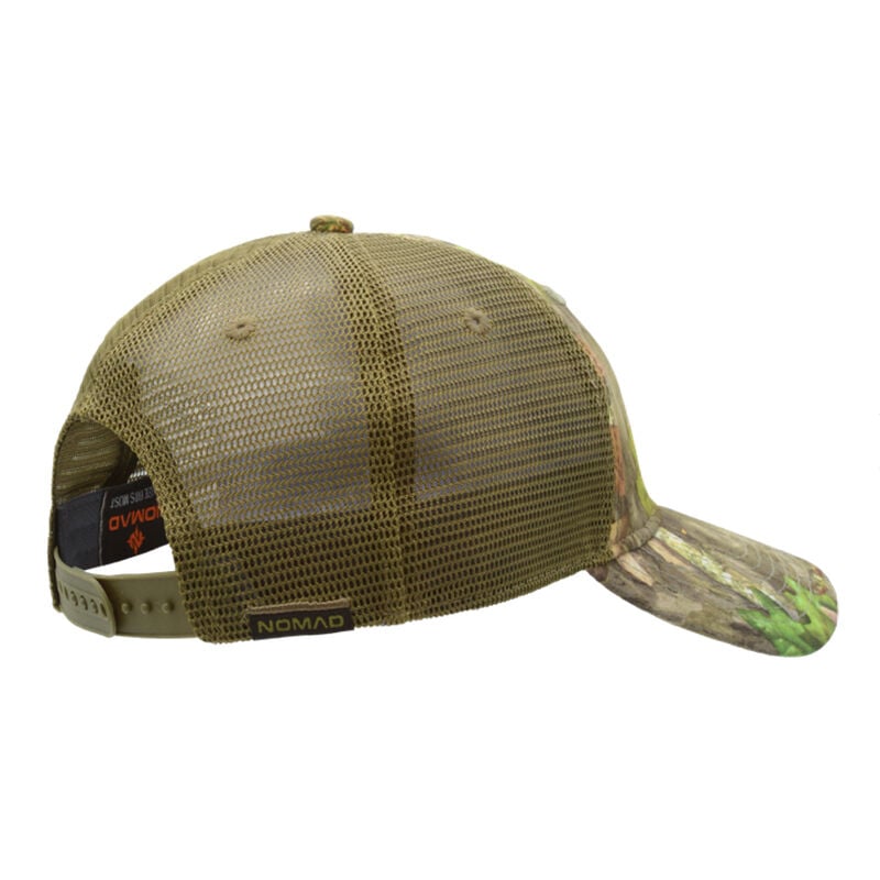 Nomad Men's "N" Mark Camo Low Country Trucker Cap image number 2