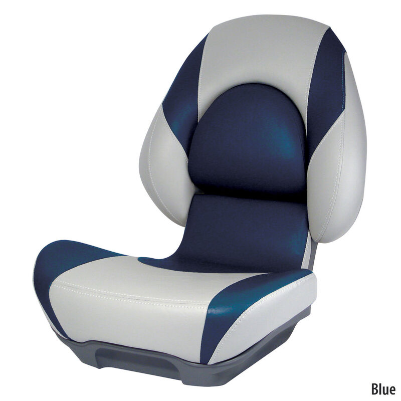 Attwood Standard Centric II Folding Boat Seat, Gray Base image number 7