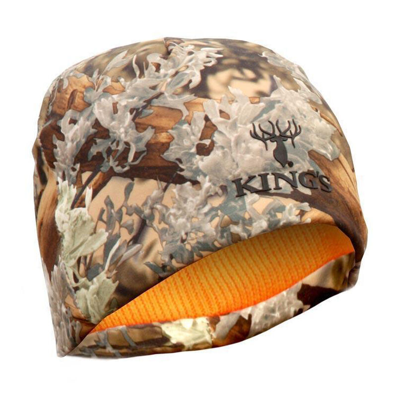 King's Camo Reversible Poly Beanie - Desert Shadow/Blaze image number 1
