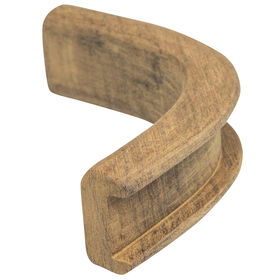 Whitecap Teak 3/4" Track Inside Corner Bulkhead Molding