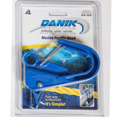 Danik Hook Adjustable Fender Hook, Blue