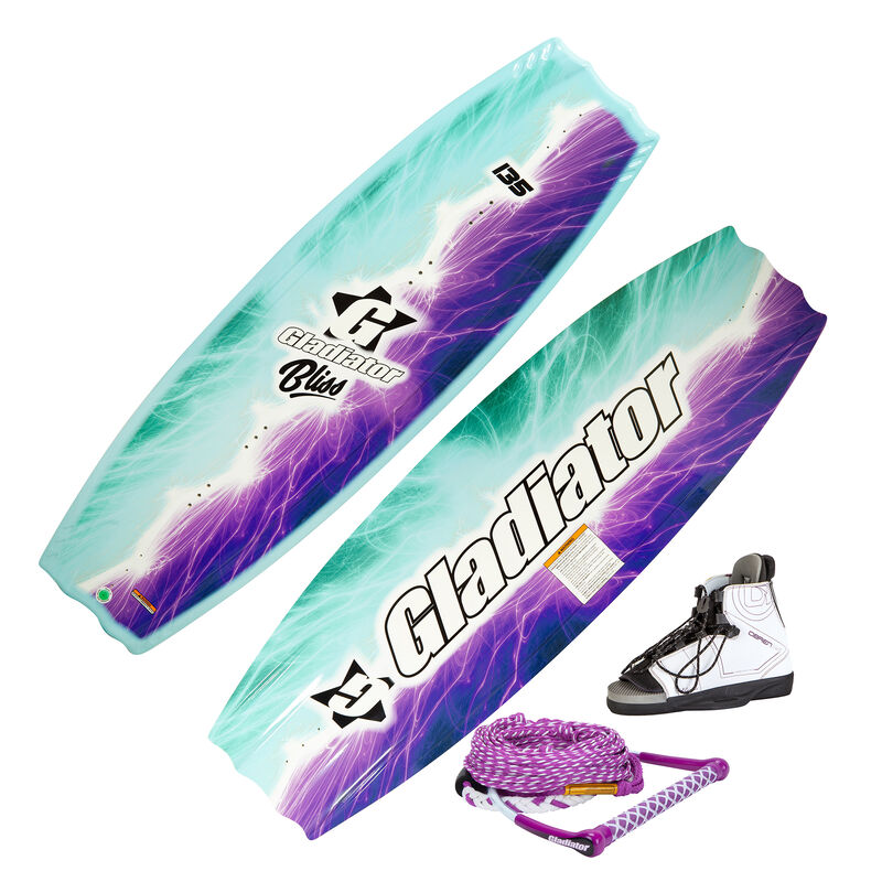 Gladiator Bliss Wakeboard Package image number 1