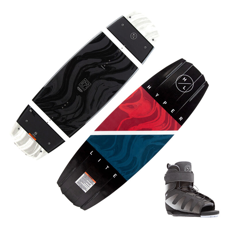 Hyperlite Franchise Wakeboard With Session Bindings image number 1