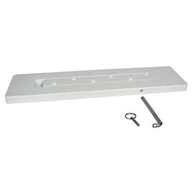 MotorGuide Removable Mounting Plate, White