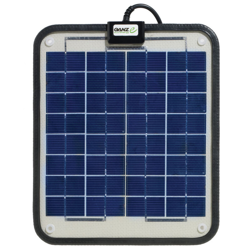 GANZ Eco-Energy Semi-Flexible 6 Watt Solar Panel image number 1