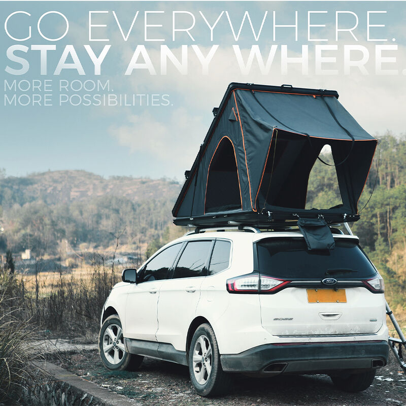 Trustmade Scout Plus Hardshell Rooftop Tent, Black/Gray image number 10