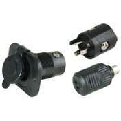 Marinco ConnectPro Receptacle And Plug With 6-Gauge Adapter
