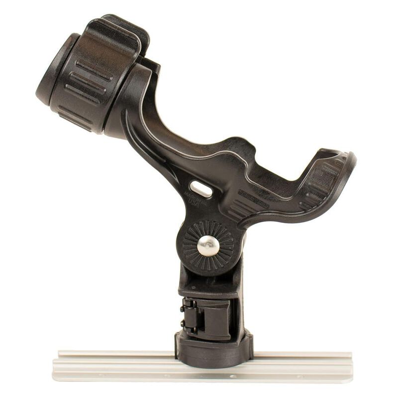 YakAttack Omega Rod Holder with Track Mounted LockNLoad Mounting System image number 2