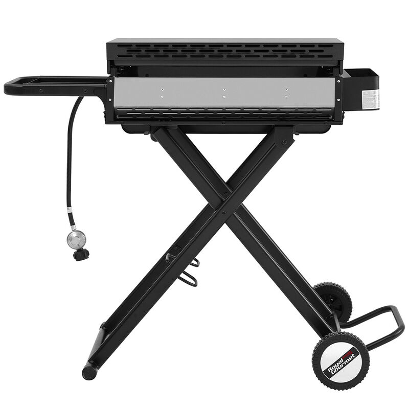 Royal Gourmet 23" Portable 3-Burner Gas Griddle with Collapsible Stand image number 6