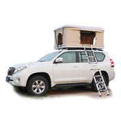 Trustmade Hard Shell Rooftop Tent, White Shell / Beige Tent