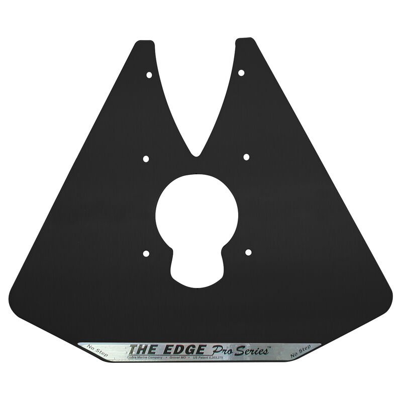 Cobra Edge Hydrofoil Stabilizer Plate, Black Stainless Steel image number 1