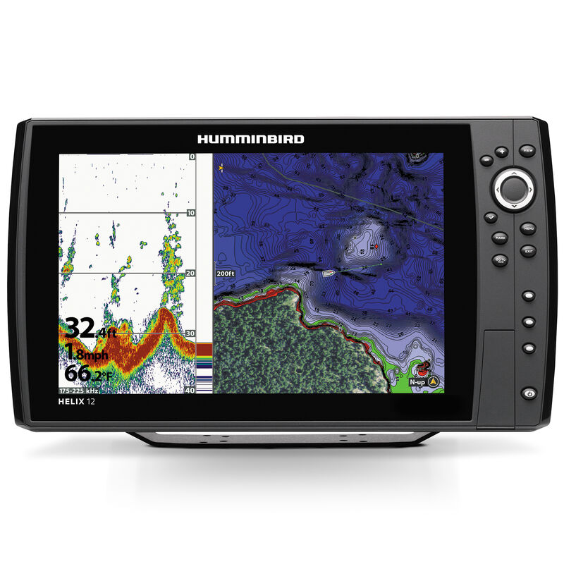 Humminbird Helix 12 GPS G2N CHIRP Fishfinder Chartplotter image number 1