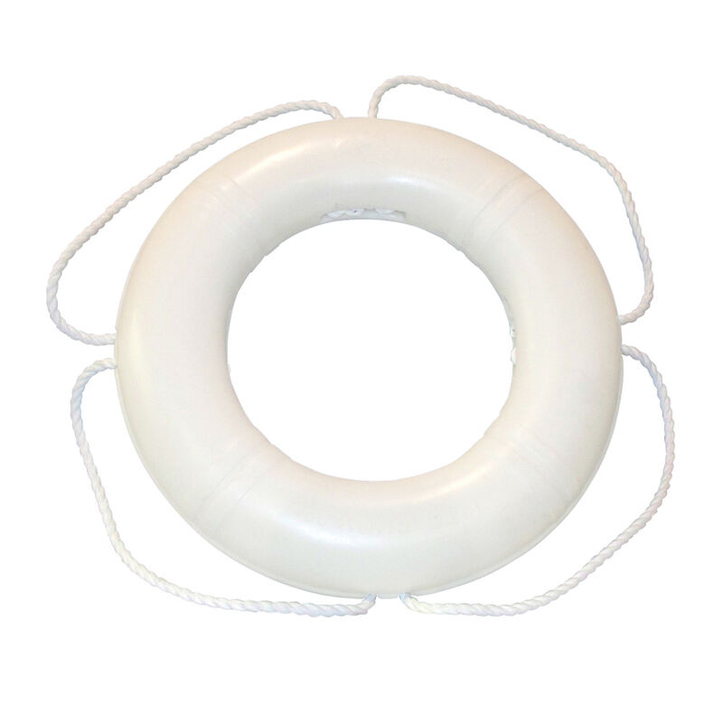 Dock Edge 20" Dolphin Life Ring, Canada Approved, White image number 1