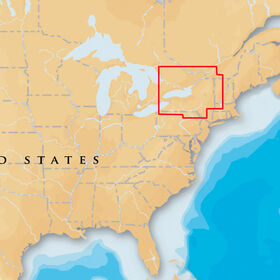 Navionics Platinum+ Map Lake Ontario - SD Cartridge