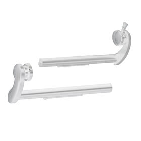 Polar White Tall Slide Topper Hardware, 98"