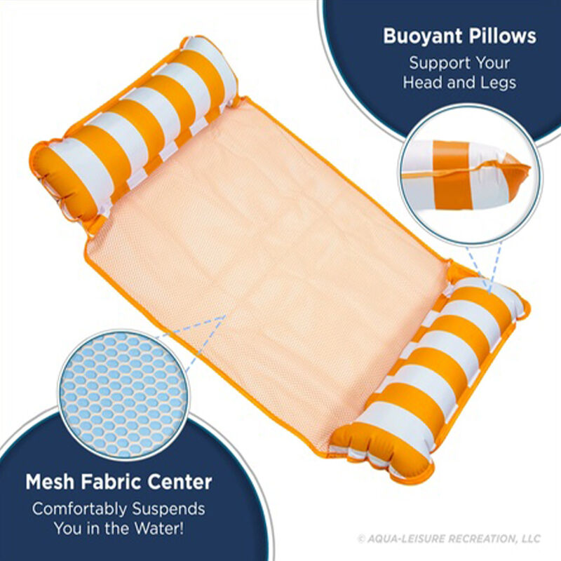 Aqua Leisure 4-in-1 Monterey Hammock Pool Float image number 9