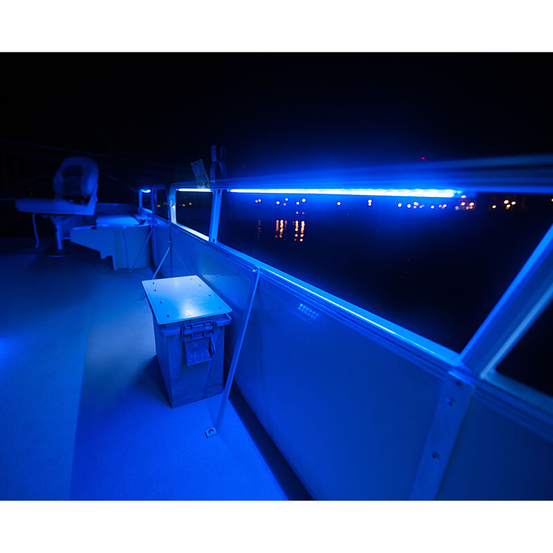 Overton's 24' Flex Track LED Light Kit For Pontoon Boats image number 12