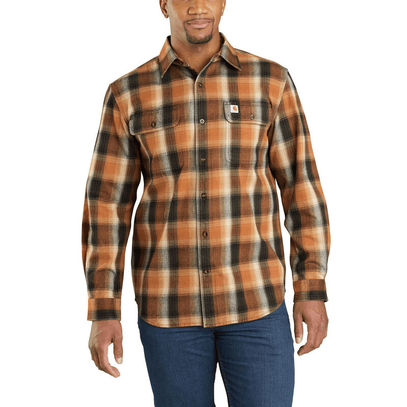 Carhartt Hubbard Flannel Long Sleeve Shirt image number 7