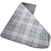 Disc-O-Bed Extra Large Duvalay Luxury Sleeping Pad, Ocean Plaid