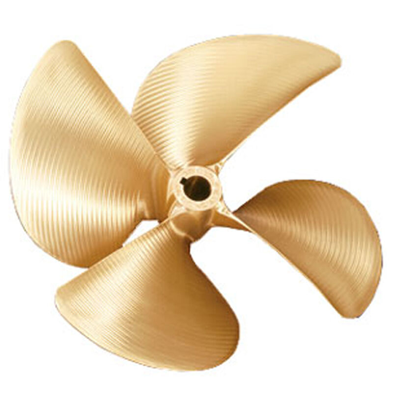 Acme 4-Blade LH Inboard Propeller, 14-1/2" Dia. x 14-1/4 Pitch With 1-1/8" Bore image number 1