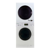 Equator EW 824N Super Washer and ED 850 Compact Dryer Stackable Set