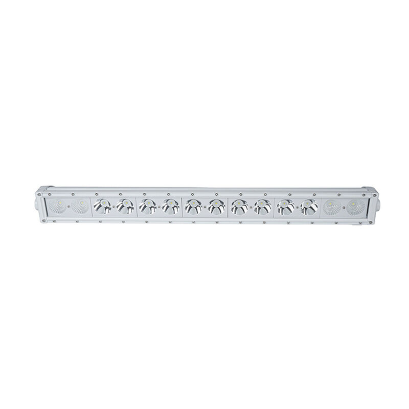 New - 30.5inch Marine Grade Single Row Straight Light Bar with 140-Watt 14 x 10W High Intensity OSRAM LEDs image number 1