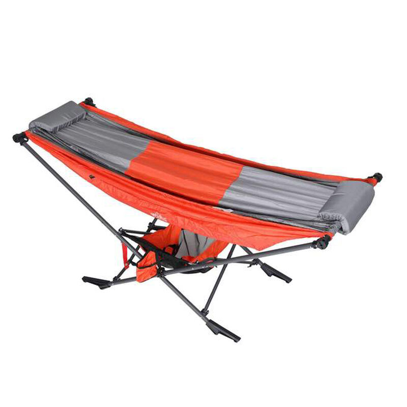 Mock ONE Portable Folding Hammock, Orange/Gray image number 2