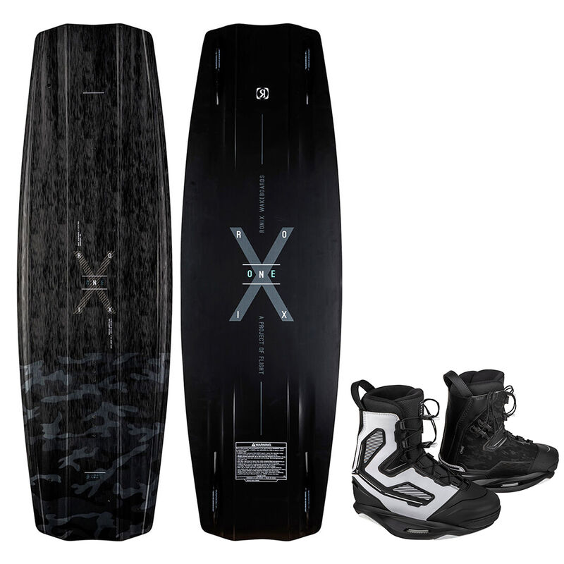 Ronix Factory Blemish One Timebomb 138 Wakeboard with One Bindings image number 1