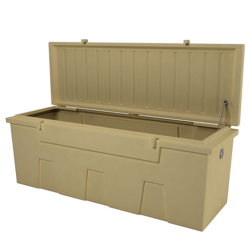 TitanSTOR Large 7' Dock Box with Locks and Mounting Kit image number 2