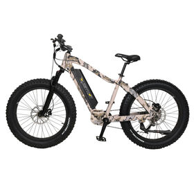 QuietKat Predator 750-Watt Electric Mountain Bike 19", Camo