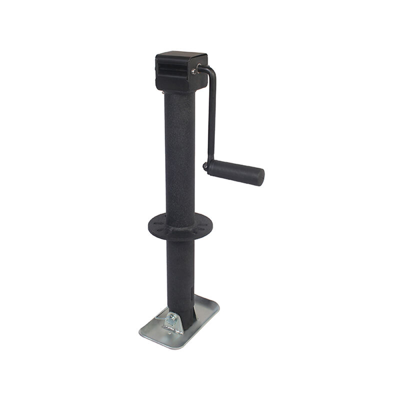 Trailer Valet Blackout 5,000 lbs Side Wind A-Frame Center Mount Jack - 15 inch travel image number 6