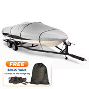 Covermate Imperial Pro Euro-Style V-Hull I/O Boat Cover, 21'5" max. length