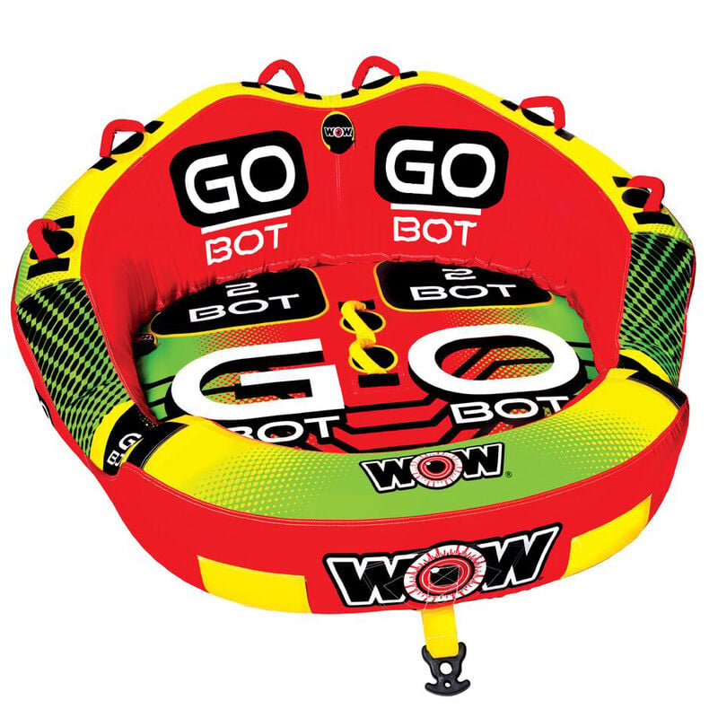 WOW 2-Person Go Bot Towable Tube image number 1