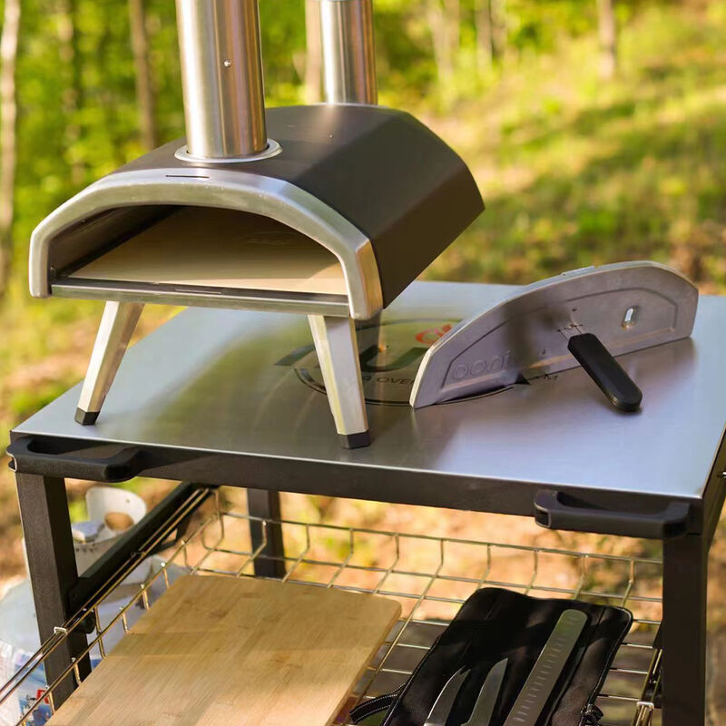 NUUK Deluxe 30" Stainless Steel Pizza Oven Table Overton's