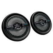 Sony Marine XS-MP1611 6.5" Dual Cone Speakers, black, pair