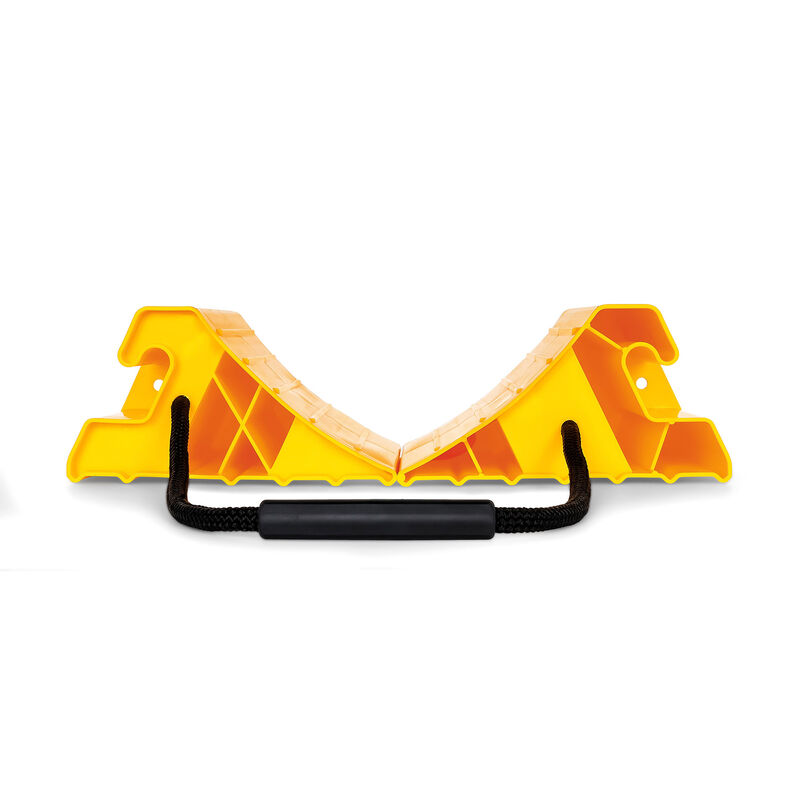 Camco RV Double Super Wheel Chock With Rope image number 4