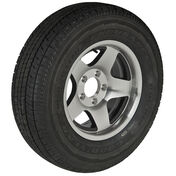 Goodyear Endurance ST215/75 R 14 Radial Trailer Tire, 5-Lug Aluminum Black Star