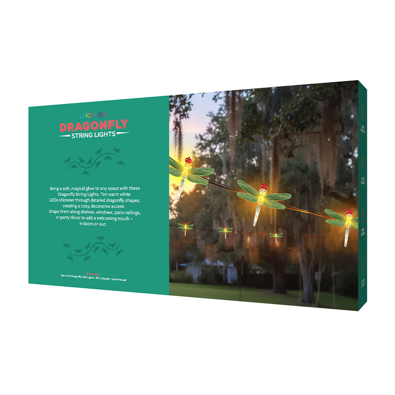 Colorways 10' Dragonfly LED String Light image number 4