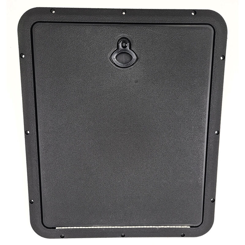 DPI Marine Tilt-Out Garbage Can 18 in x 16 in Black image number 2