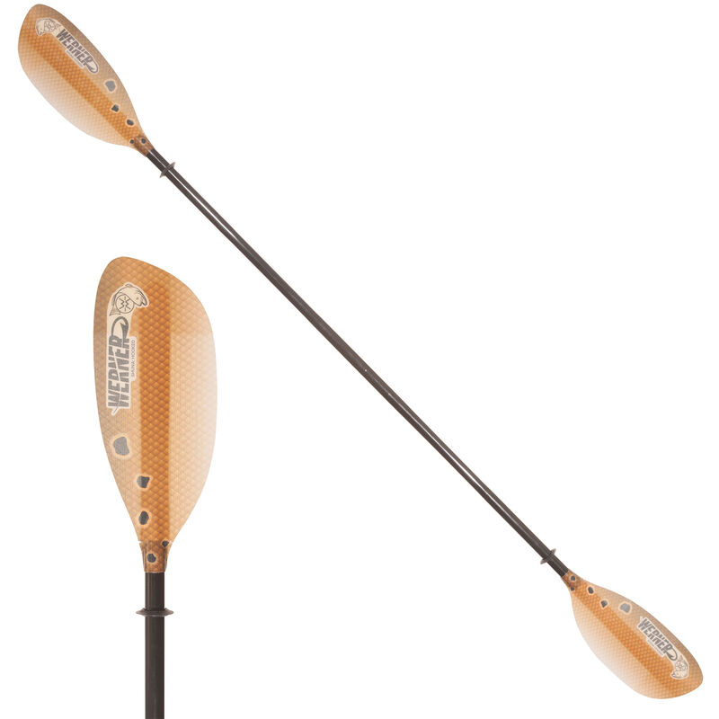 Werner Shuna Hooked Fiberglass Kayak Fishing Paddle image number 1