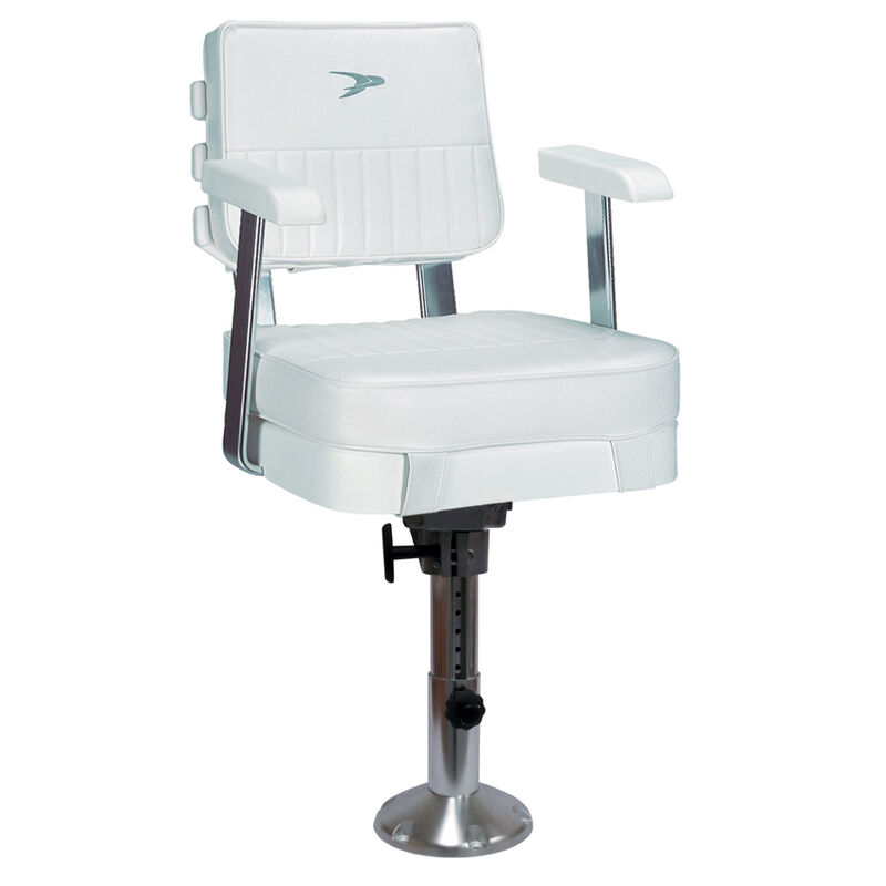 Wise Ladder-Back Chair With Adjustable Pedestal, Spider Mounting Plate image number 1