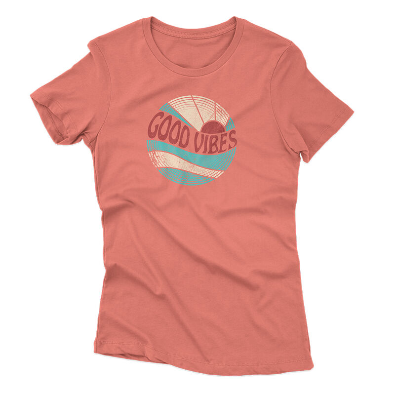 Points North Women's Good Vibes Short Sleeve Tee image number 1
